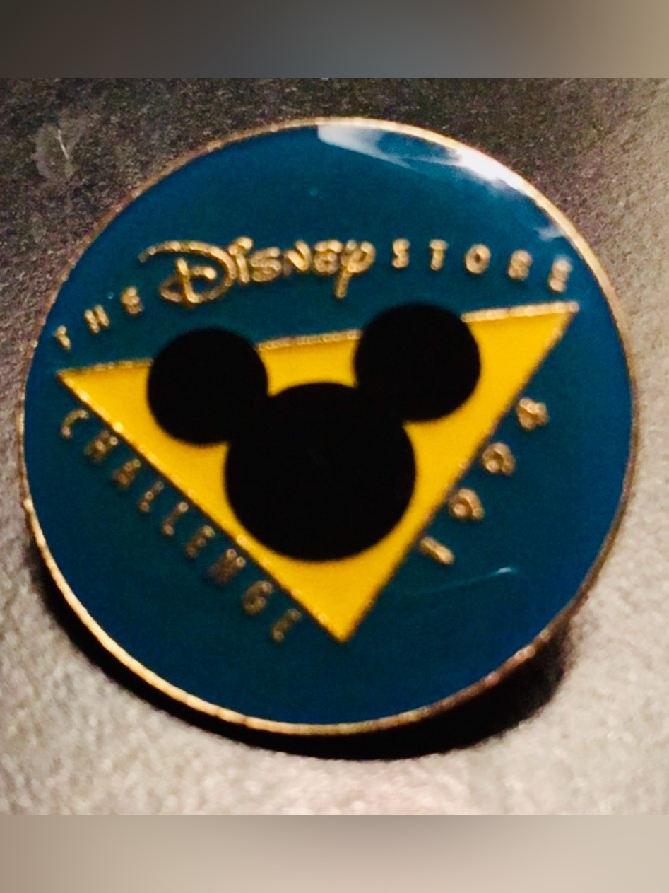 1994 Disney Store Cast Member Challenge Pin Vintage Mickey Disneyana Pin